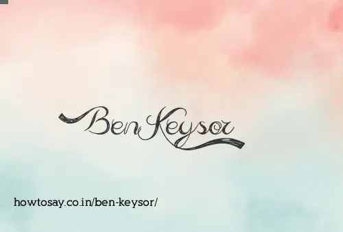 Ben Keysor