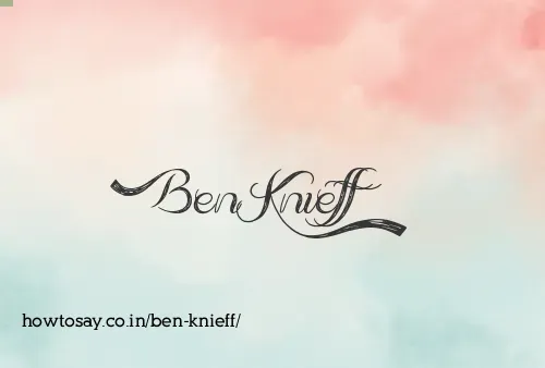 Ben Knieff