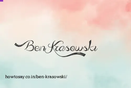 Ben Krasowski