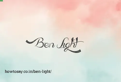 Ben Light