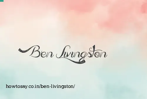 Ben Livingston
