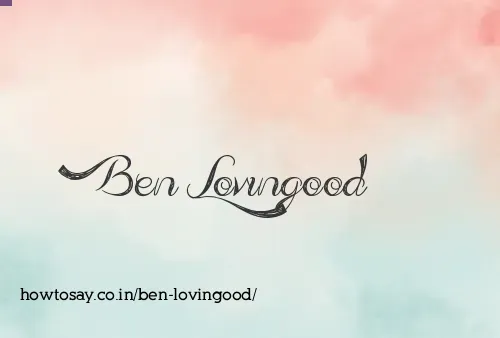 Ben Lovingood