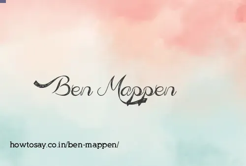 Ben Mappen