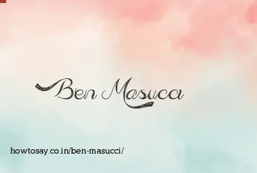 Ben Masucci