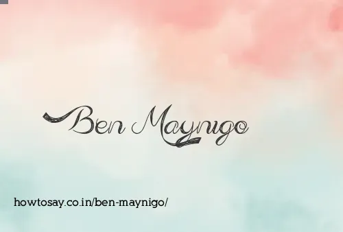 Ben Maynigo