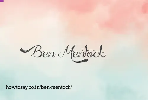 Ben Mentock