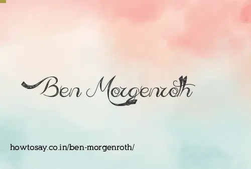 Ben Morgenroth