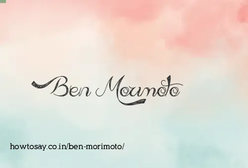 Ben Morimoto
