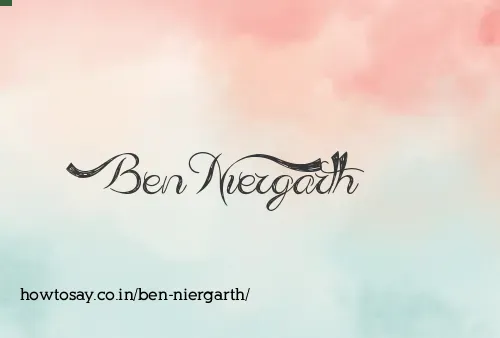 Ben Niergarth