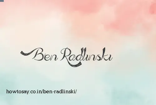 Ben Radlinski