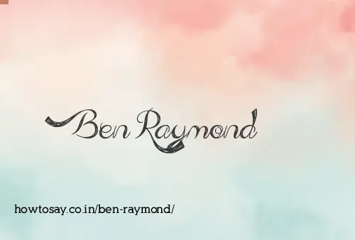Ben Raymond