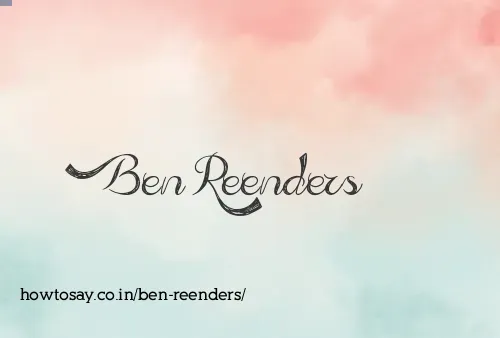 Ben Reenders
