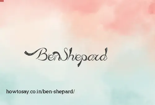 Ben Shepard