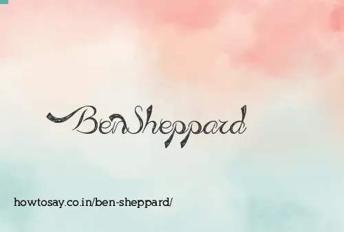 Ben Sheppard