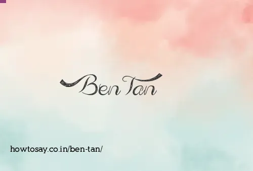 Ben Tan