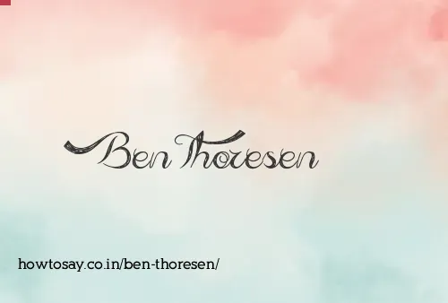 Ben Thoresen