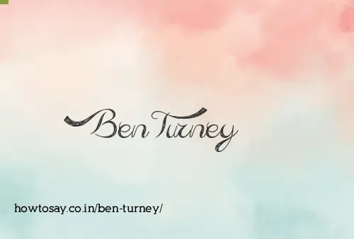 Ben Turney