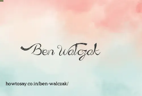 Ben Walczak