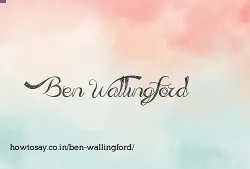 Ben Wallingford