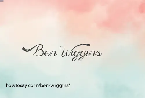 Ben Wiggins