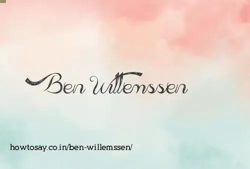 Ben Willemssen