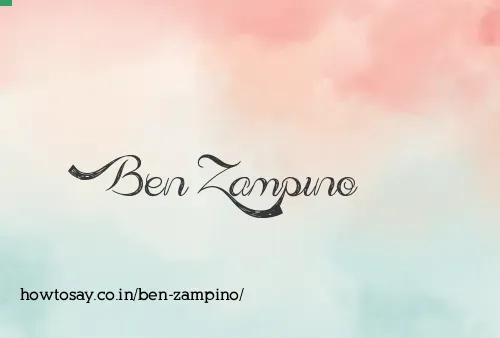 Ben Zampino