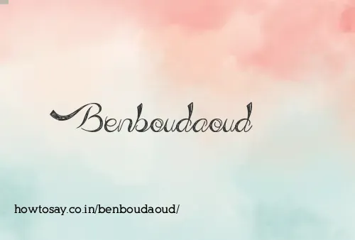 Benboudaoud