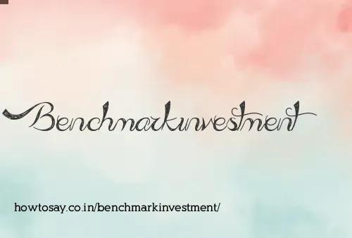 Benchmarkinvestment