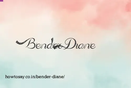 Bender Diane