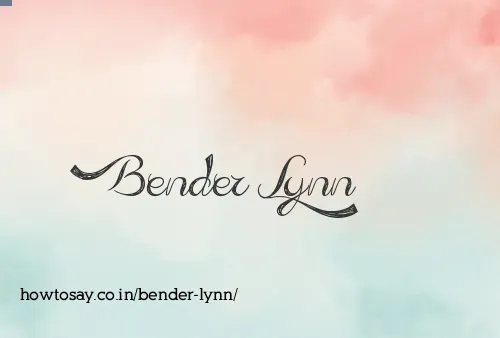 Bender Lynn