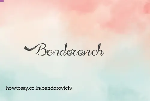 Bendorovich