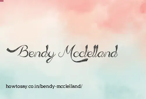 Bendy Mcclelland