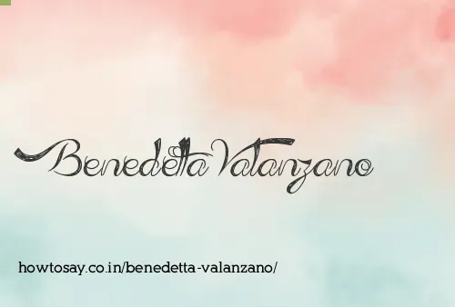 Benedetta Valanzano