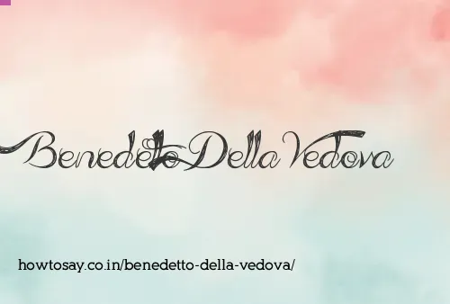 Benedetto Della Vedova