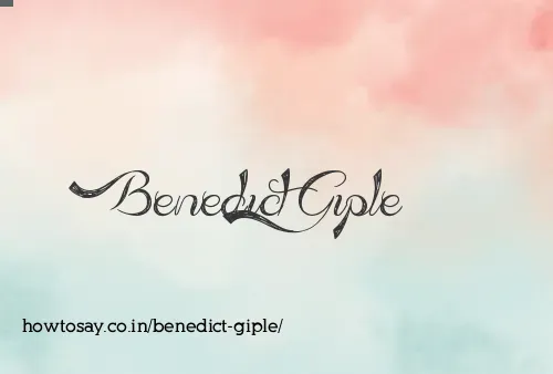 Benedict Giple