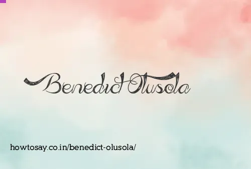 Benedict Olusola