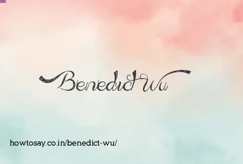 Benedict Wu