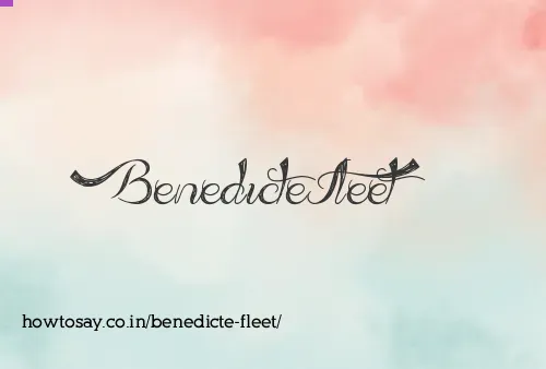 Benedicte Fleet