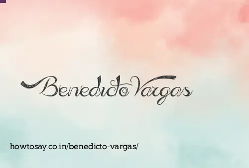 Benedicto Vargas