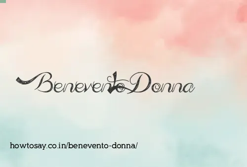 Benevento Donna