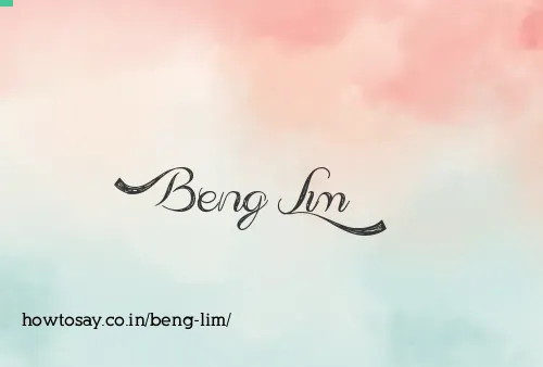 Beng Lim