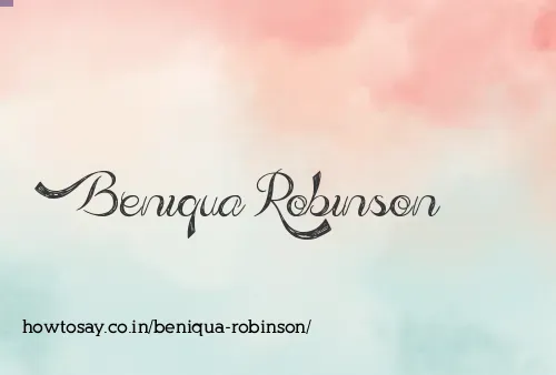 Beniqua Robinson