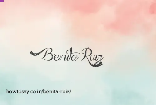 Benita Ruiz