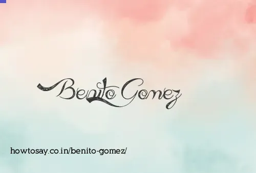Benito Gomez