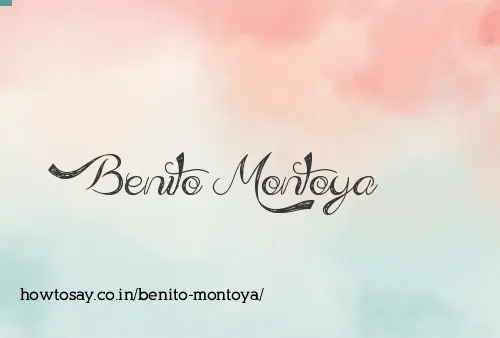 Benito Montoya