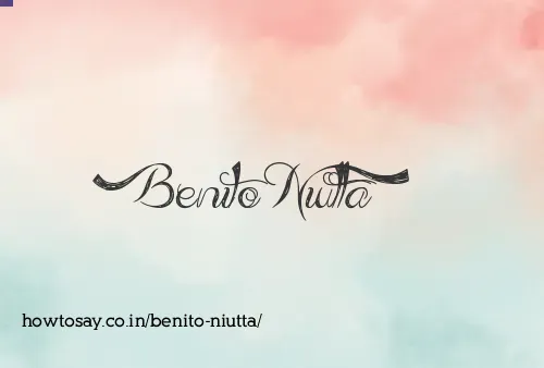 Benito Niutta