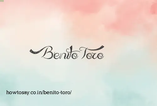 Benito Toro