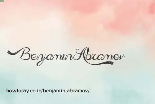 Benjamin Abramov