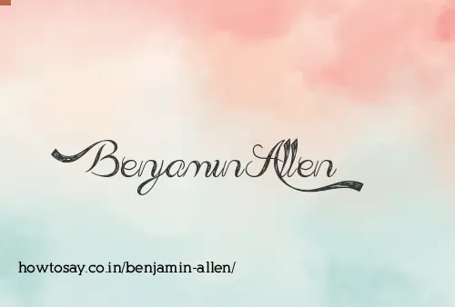 Benjamin Allen