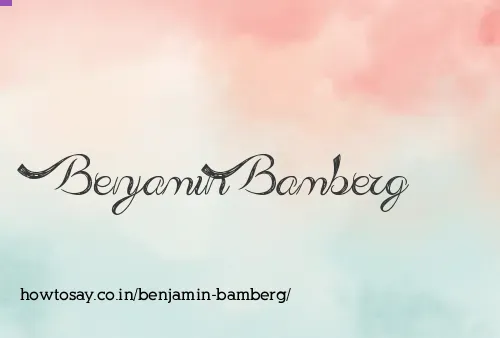 Benjamin Bamberg